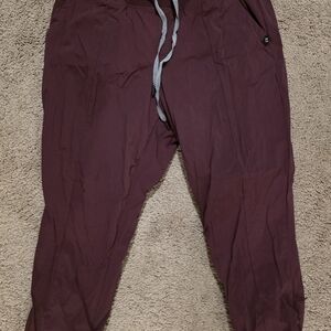 torrid Burgundy Drawstring Jogger Pants